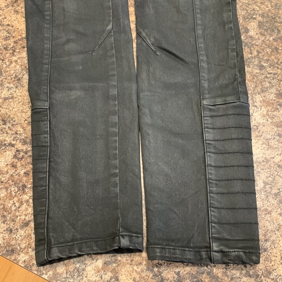 Free People Jillian coated moto jegging sz:27 - Picture 3 of 6